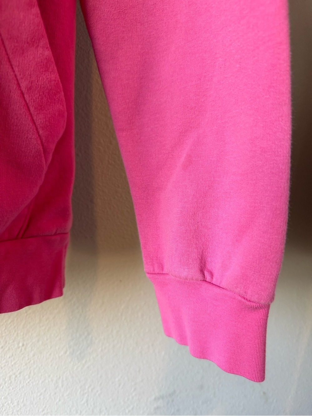 Adidas Pink Hoodie Sweatshirt - Picture 5 of 8